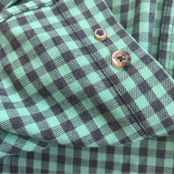 Wrangler Men Riggs Workwear Shirt Button Collar Long Sleeve Cotton Twill  Large - Picture 10 of 12